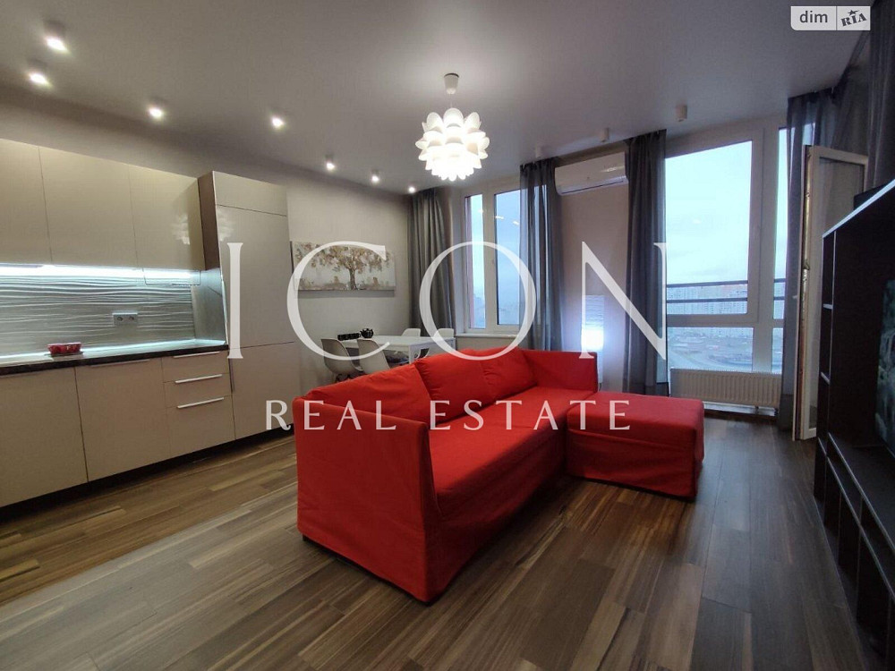 Оренда 2к квартира | 69м² | Дніпровська набережна Київ - зображення 1