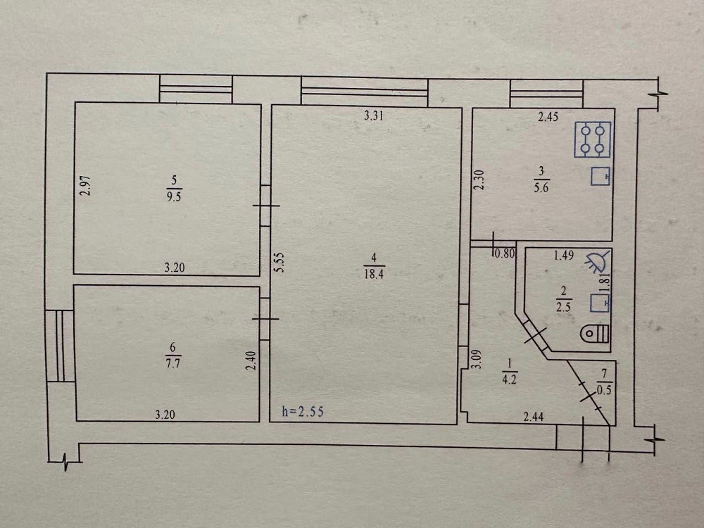3к  квартина плюс гараж Полтава - зображення 1