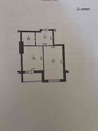 Продам 1 кімнатну квартиру вул.С.Петлюри 21 Б»Атлант» Бровари