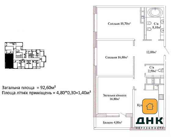 СРОЧНО!Парк Горького. Новый дом. трехкомнатная квартира. ЖК Скай Сити Одесса