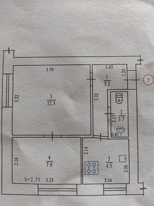 Квартира +сарай 30кв, от хозяина ,в центре на Шевченко,23000$ Полтава - зображення 2