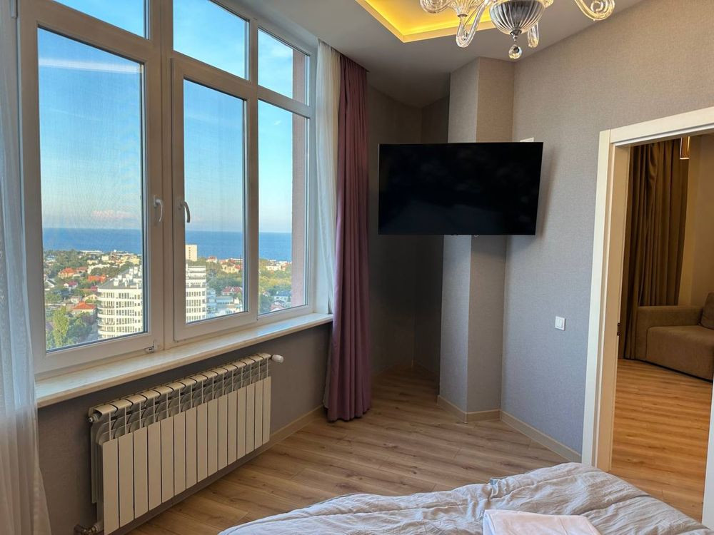 ЖК Фонтан Львовская 1 ком квартира прямой вид на море/гардеробная 60м2 Одеса - зображення 4