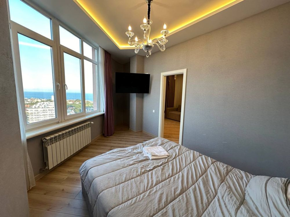 ЖК Фонтан Львовская 1 ком квартира прямой вид на море/гардеробная 60м2 Одеса - зображення 3