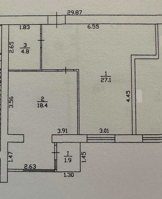 Продам видовую 1-к квартиру в ЖК Днепровская Брама - 2 / Слобожанское Слобожанське - зображення 7