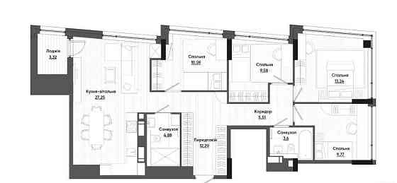 ЖК LuckyLand.Найкраща пропозиція.БЕЗ%.4 мімнати.Вигідно. Київ