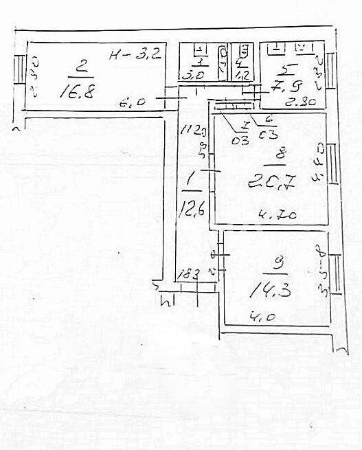 Продам. 3 комнатная сталинка. Центр Одесса - изображение 8