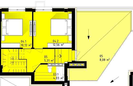 Продам 3-х комнатную квартиру с террасой. 50 месяцев рассрочка Одесса