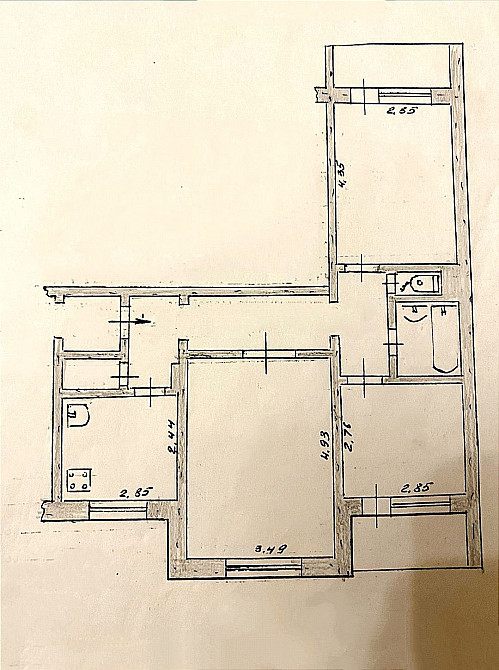 Продам 3-х Квартиру Л/б Каменское (Запорожская обл.) - изображение 2