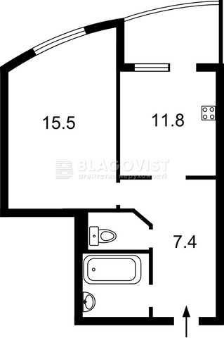 Продам 1 к.квартиру Ахматової  Урлівська Осокорки Позняки Дарницький Київ - зображення 4