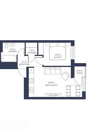 1 кімнатна квартира в Києві ЖК “Метрополія 2” Вірменська 8/127 Вирлиця Київ