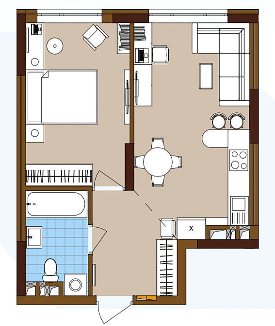 Продам однокімнатну квартиру в ЖК Варшавський 3. Власник Киев - изображение 3