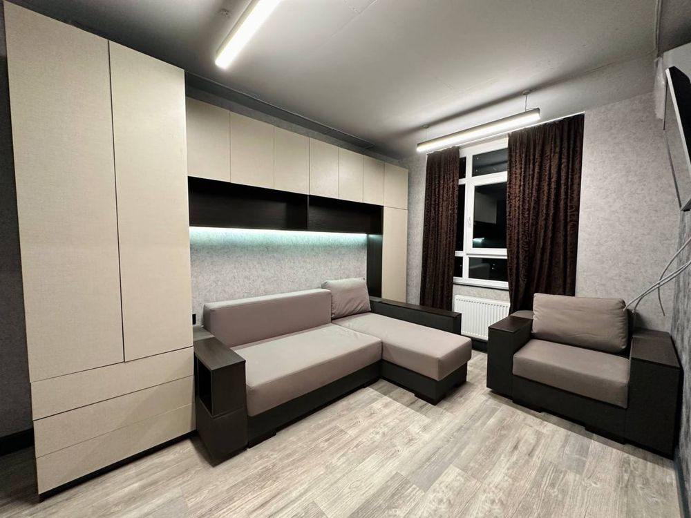 Оренда 1-х кімнатної квартири в ЖК «Бережанський» вул.Гулака 4 Киев - изображение 1