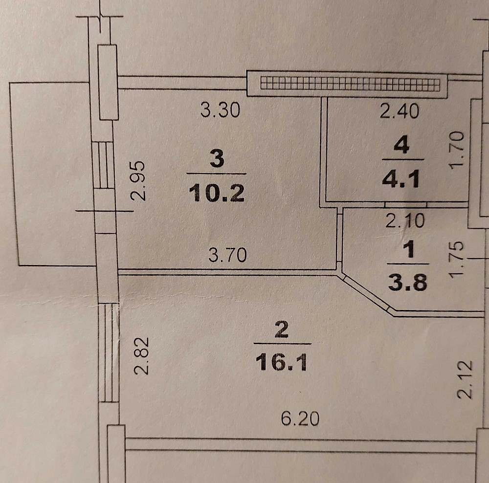 1-к квартира 36м2 ЖК Континент балкон ИТ Одесса - изображение 2