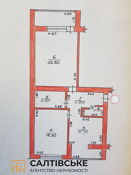 1840-ЕГ Продам 2к квартиру 78м2 в новострое на Северная Салтовка Харків - зображення 7