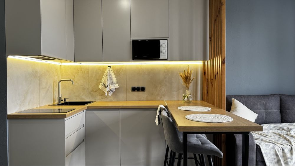 Однокімнатна квартира, стильний ремонт, індивіуальне опалення Гостомель - зображення 2