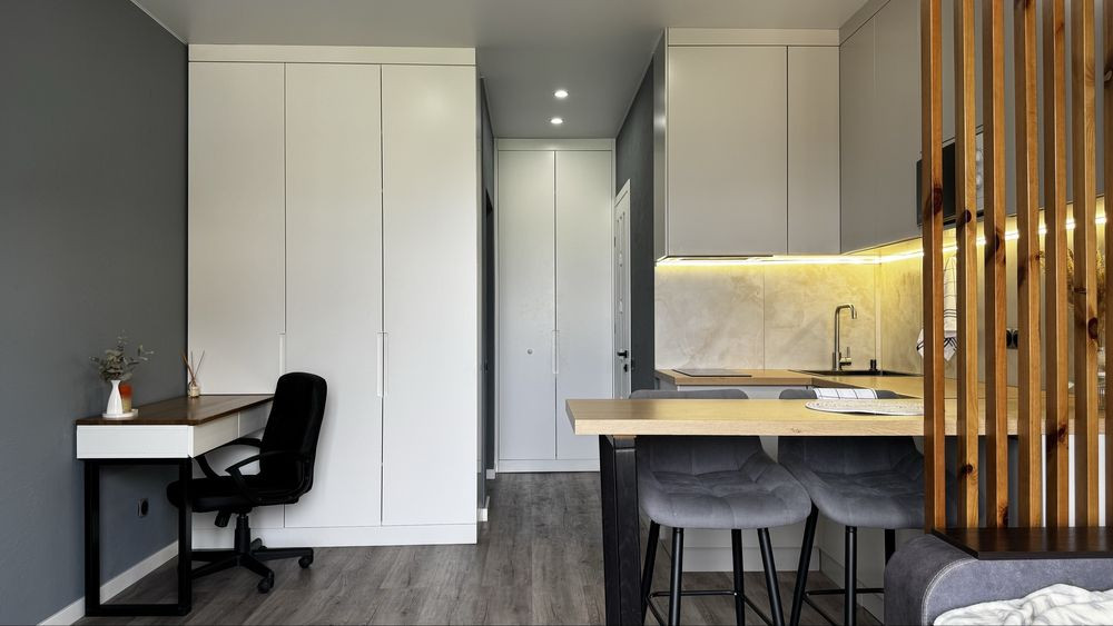 Однокімнатна квартира, стильний ремонт, індивіуальне опалення Гостомель - зображення 3