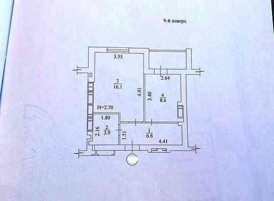 14500$ Реально! ЖК Гидропарк, Продам 1 ком квартиру пл 38.5м2! A Харьков
