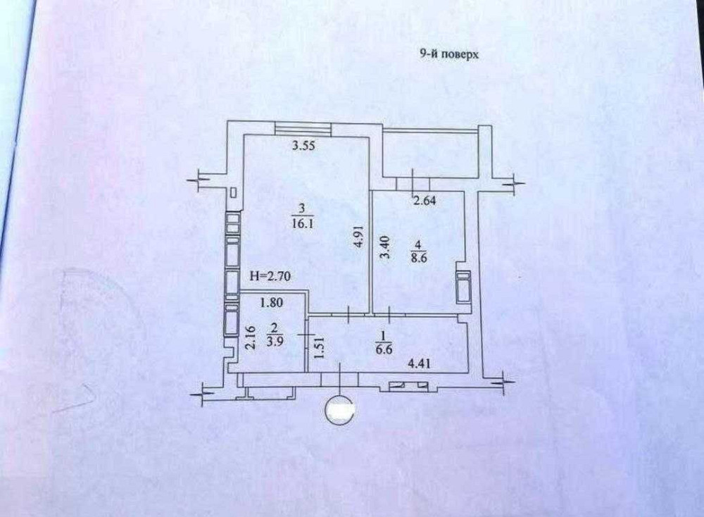 14500$ Реально! ЖК Гидропарк, Продам 1 ком квартиру пл 38.5м2! A Харьков - изображение 3