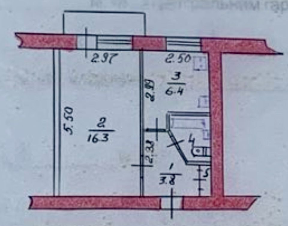 Однокімнатна квартира Овруч - зображення 8
