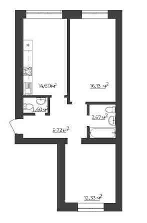 Продаю двокімнатну квартиру 57,8м2 ТЕРМІНОВО Ирпень