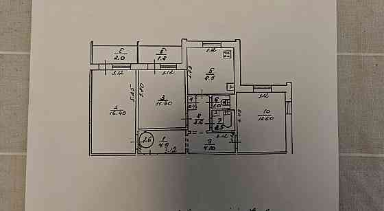 Продам 3-ьох кім.квартиру мкр Східний 2(автономне опалення) Кривой Рог