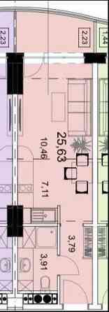 Смарт-квартира 28м2 балкон ЖК UNITY TOWERS ИТ Одесса