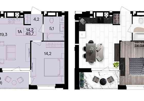 Продаж 1 квартири в ЖК Лаванда Парк Винница