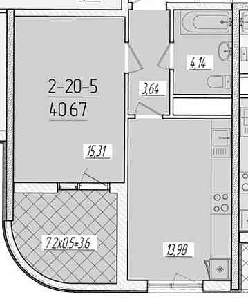 Срочно‼️ Екс, Кадор Краснова 66 Жемчужина 40,5 м2 Одеса