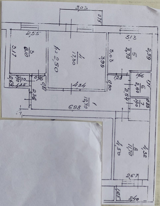 3-х кімнатна квартира Тетіїв - зображення 1