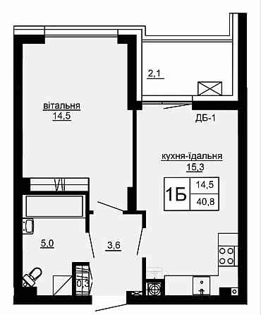 Продаж квартири в новобудові Тернополь