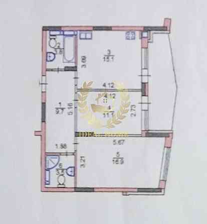 Продам 2-кімнатну квартиру в ЖК Італійський Квартал з коморою Киев