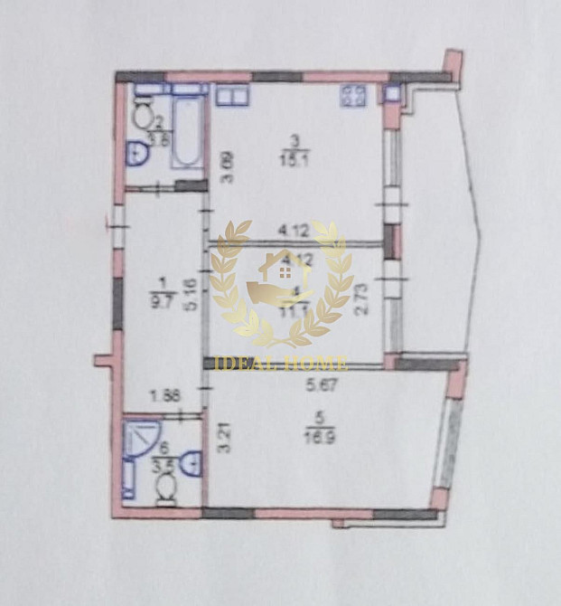 Продам 2-кімнатну квартиру в ЖК Італійський Квартал з коморою Киев - изображение 2
