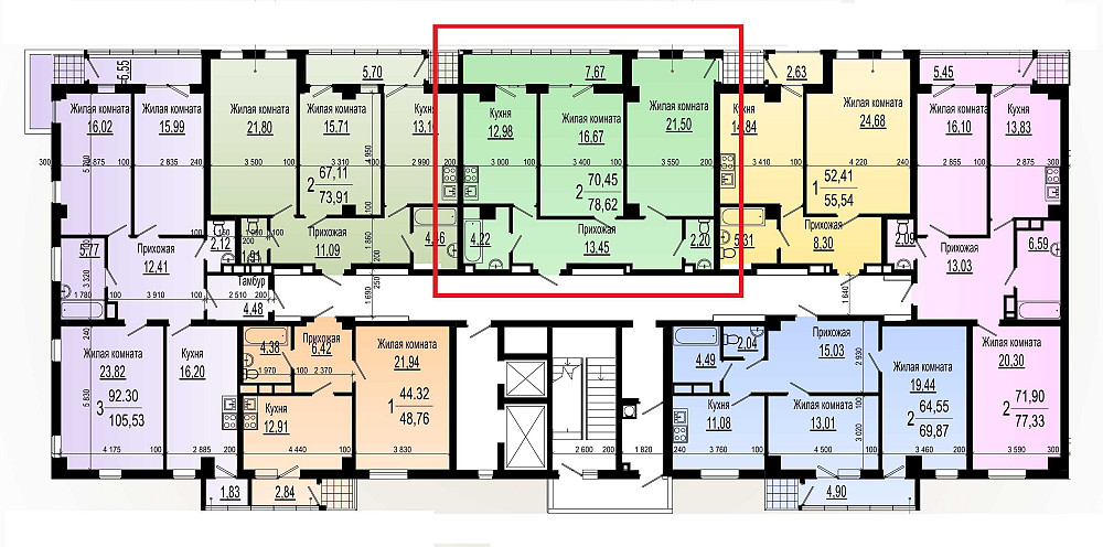 РЕАЛЬНАЯ! ЖК Павловский Квартал Продам 2 комн. квартиру 78м2 AB Харьков - изображение 1