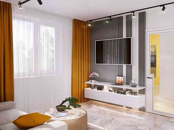 1-кім. квартира 18.2 кв.м | Роздільна | Новобудова | Без комісії Крюківщина