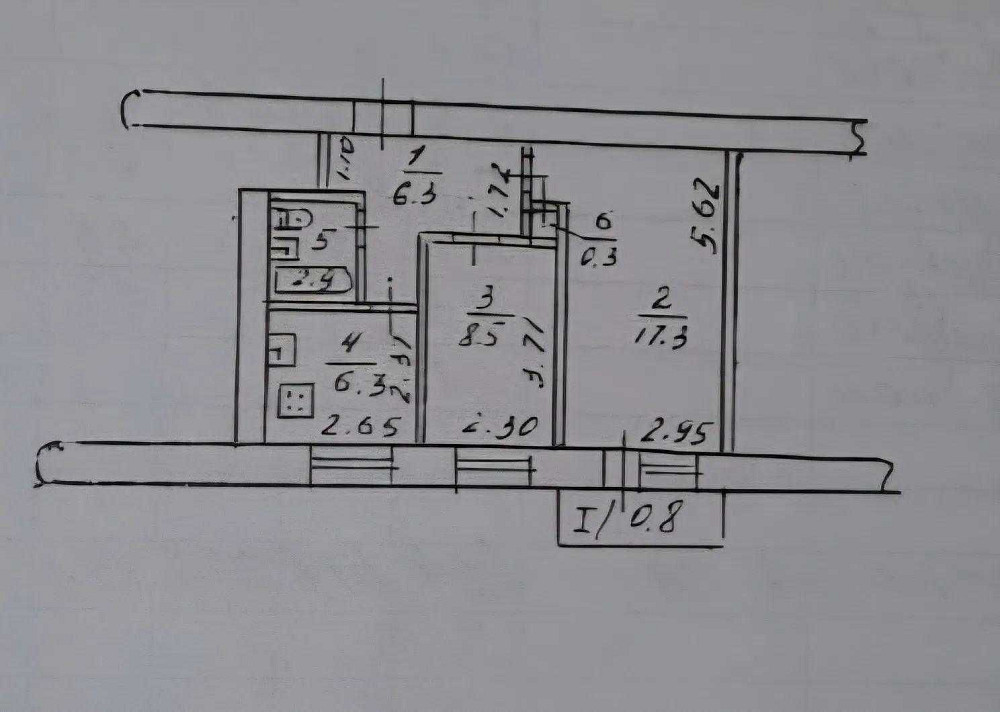 Продам 2-комн квартиру Сосенки Славутич верх Кирова, Поля NK Дніпро - зображення 2