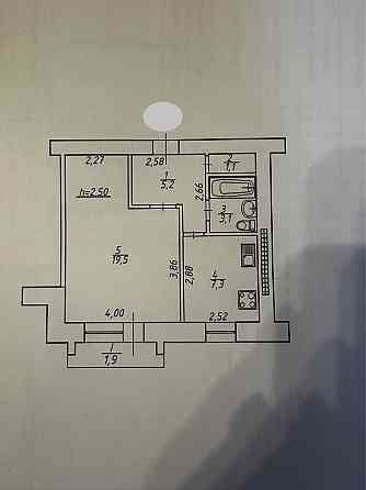 Продам 1-кім. квартиру Цегляний Будинок Проспект Лушпи Сумы