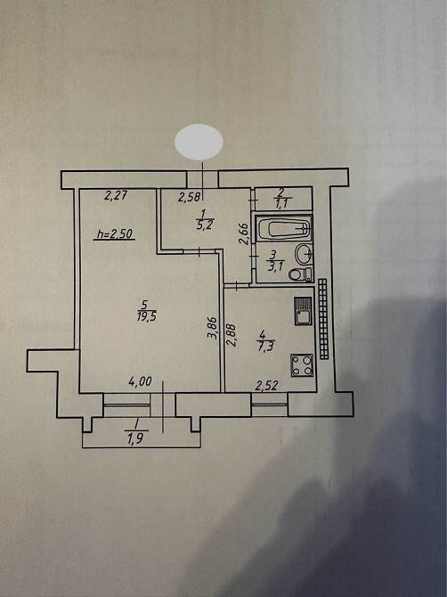 Продам 1-кім. квартиру Цегляний Будинок Проспект Лушпи Суми - зображення 2