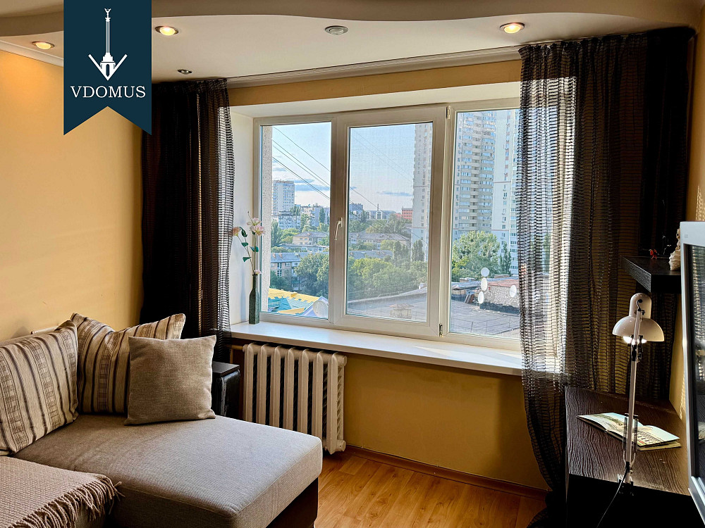 Без% 2 кімнатна з ремонтом поряд НАУ Аркадія трамвай Євідновлення Київ - зображення 8