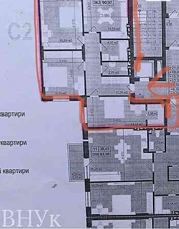 Прдається 3 кімнатна квартира в сучасному ЖК Тернопіль