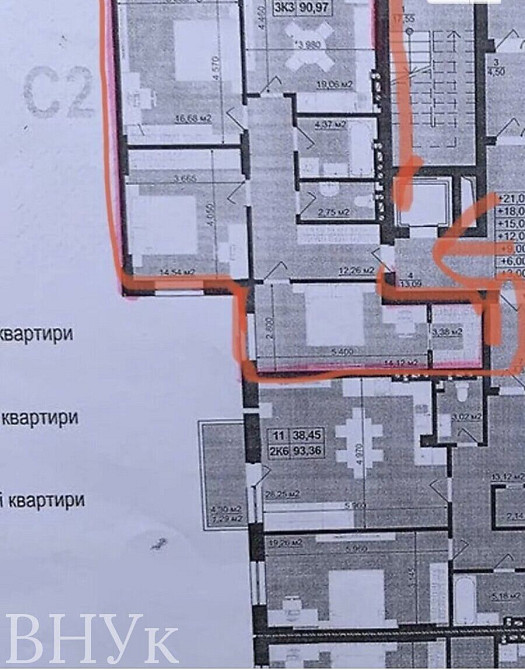 Прдається 3 кімнатна квартира в сучасному ЖК Тернополь - изображение 2