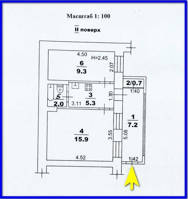 Продається 2 кімнатна квартира, Центр, Привоз, кінотеатр Родіна Одеса - зображення 7