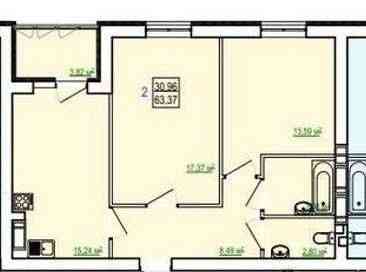 Отличная планировка 2к ! Кухня 16м2! ЖК Сказка. Холодная Гора.Q Харьков