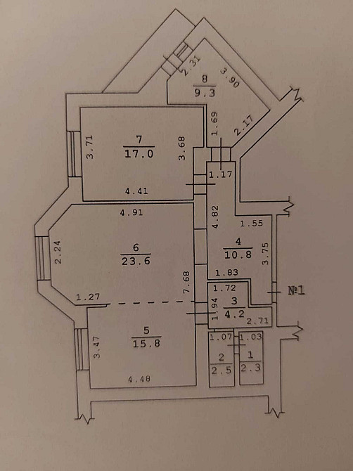 3х комнатная квартира, проспект Шевченко, Приморський район. Одеса - зображення 8