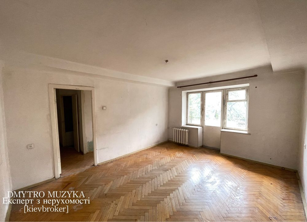 Продам 3-к 63м2 Русанівська Набережна 4/1 цегла газифікованний Київ - зображення 1