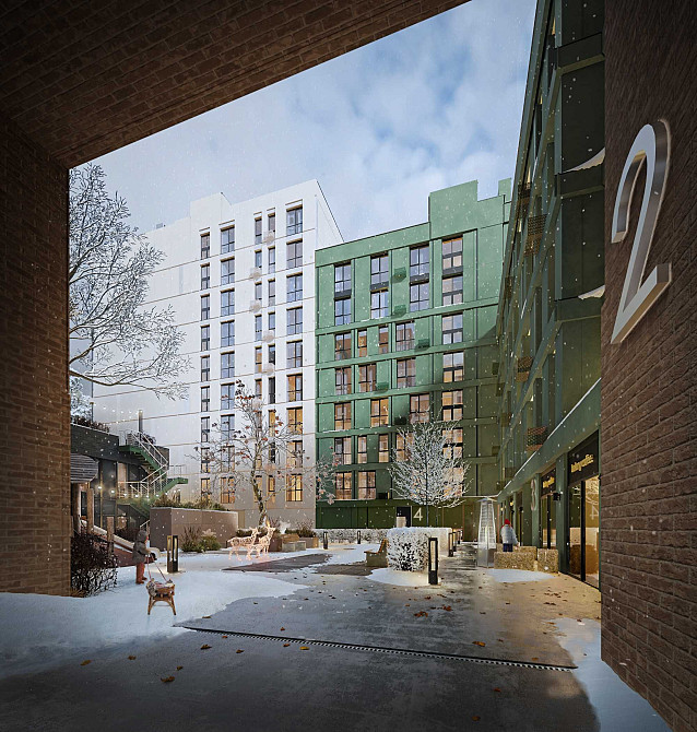 Продаж 3-кім. квартири в ЖК комфорт класу Orlan Residents Львов - изображение 2