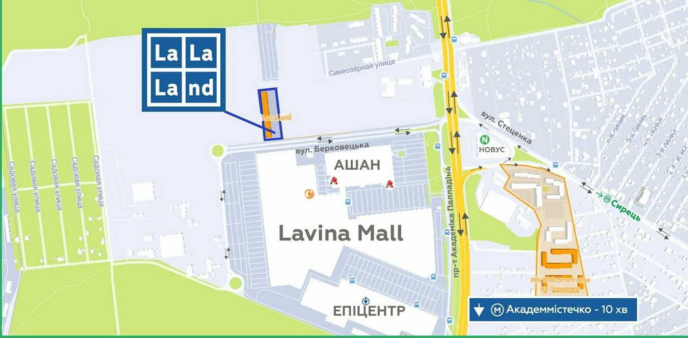 Продаж 2-к 66.3м2 ЖК LaLaLаnd,  вул. Берковецька, 6-Б  Академмістечко Київ - зображення 3