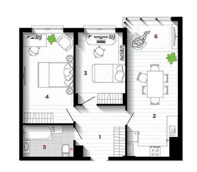Теміновий продаж двокімнатної квартири в ЖК U One Ивано-Франковск - изображение 2