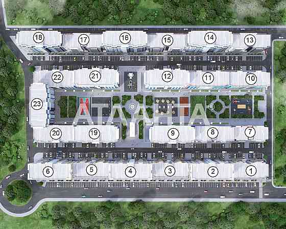 Квартира в новом жилом комплексе ARTVILLE - ремонт, мебель Авангард