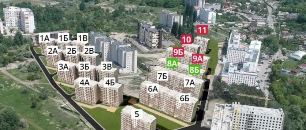 1 кімн кв 42 кв м ЖК Пташка (403951) Харьков - изображение 6