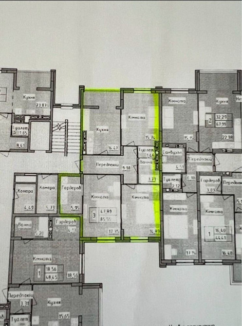 Продаж трикімнатної квартири в ЖК R2 Residence Львов - изображение 7